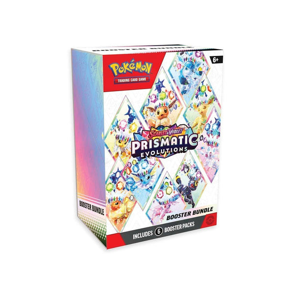 Pokemon - Scarlet & Violet - Prismatic Evolutions - Booster Bundle (Pre - Order) - Cartes Sportives Rive Sud