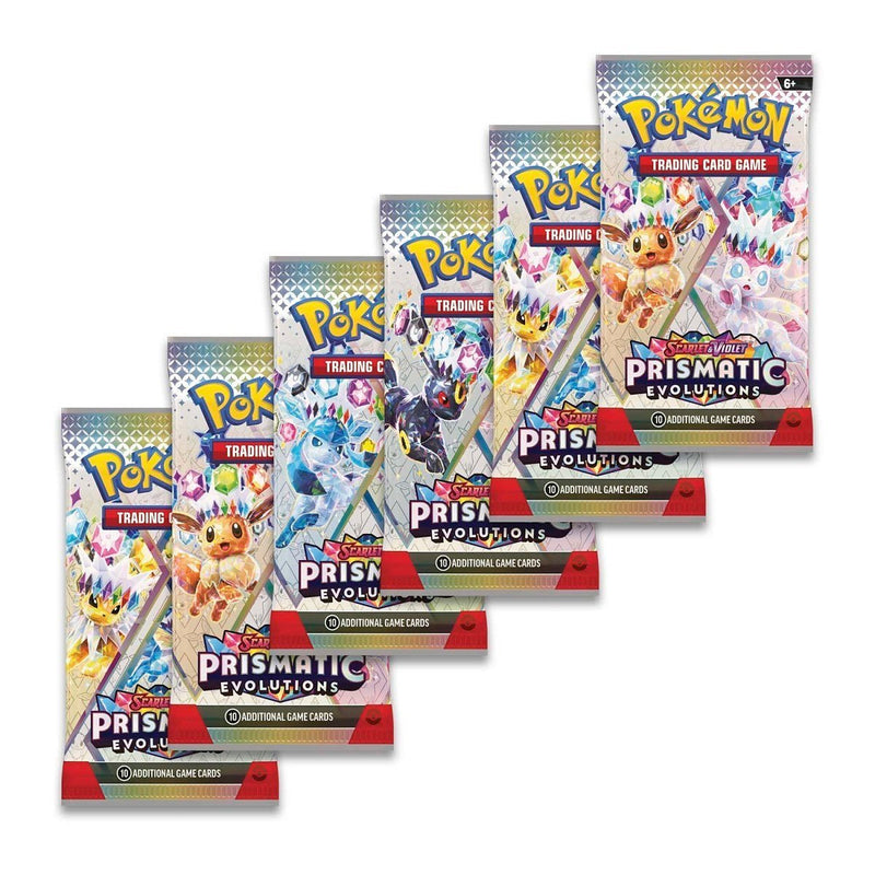 Pokemon - Scarlet & Violet - Prismatic Evolutions - Booster Bundle (Pre - Order) - Cartes Sportives Rive Sud