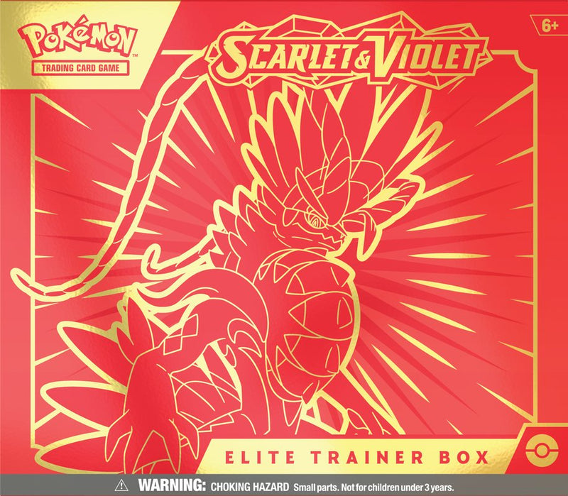 Pokemon SV1 Scarlet and Violet Elite Trainer Box - Cartes Sportives Rive Sud