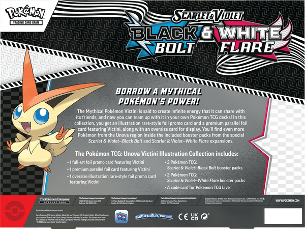 Pokemon SV10.5 Unova Victini Illustration Collection - Cartes Sportives Rive Sud