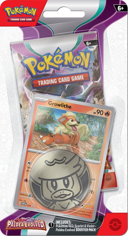 Pokemon SV2 Paldea Evolved Checklane Blister - Cartes Sportives Rive Sud