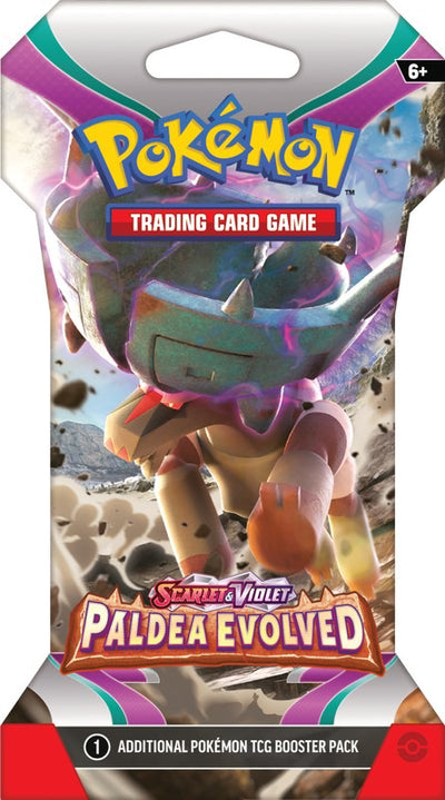 Pokemon SV2 Paldea Evolved Sleeved Booster Pack