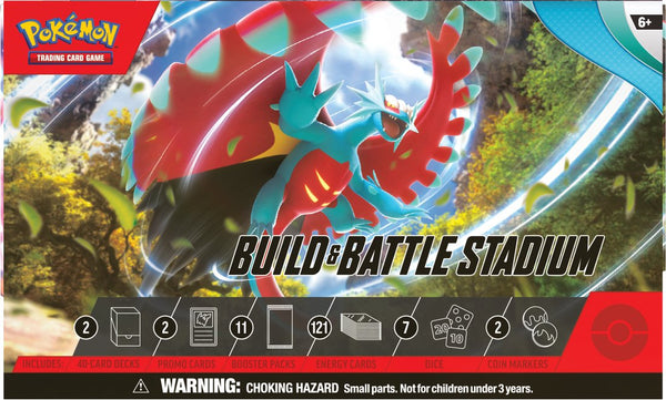 Pokemon SV4 Paradox Rift Build & Battle Stadium - Cartes Sportives Rive Sud