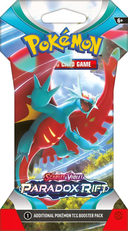 Pokemon SV4 Paradox Rift Sleeved Booster Pack - Cartes Sportives Rive Sud