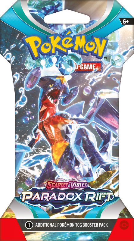 Pokemon SV4 Paradox Rift Sleeved Booster Pack - Cartes Sportives Rive Sud