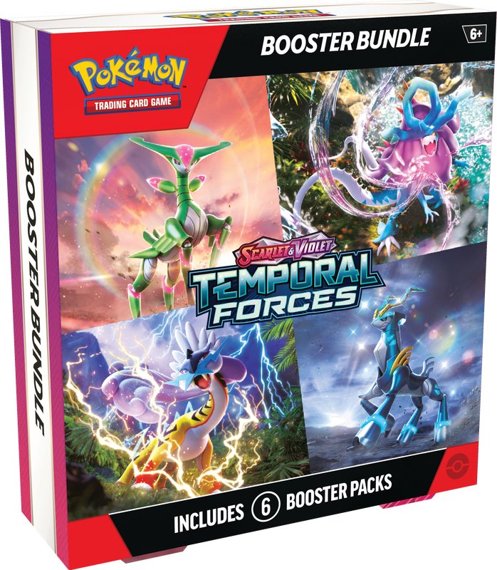 Pokemon SV5 Temporal Force Booster Bundle - Cartes Sportives Rive Sud