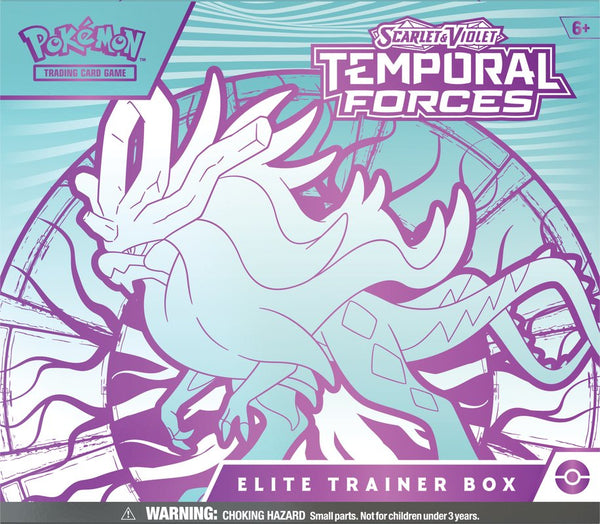 Pokemon SV5 Temporal Forces Elite Trainer Box - Cartes Sportives Rive Sud