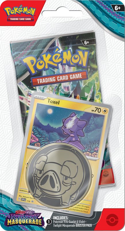 Pokemon SV6 Twilight Masquerade Checklane Blister - Cartes Sportives Rive Sud