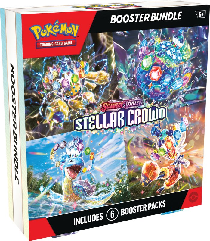 Pokemon SV7 Stellar Crown Booster Bundle (Pre - Order) - Cartes Sportives Rive Sud