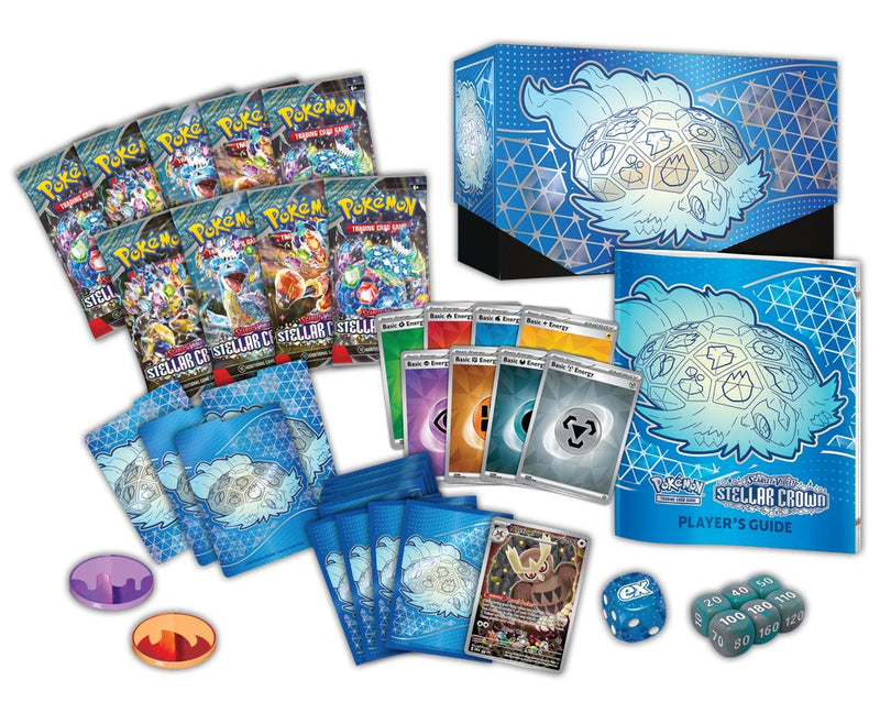 Pokemon SV7 Stellar Crown Elite Trainer (Pre - Order) - Cartes Sportives Rive Sud