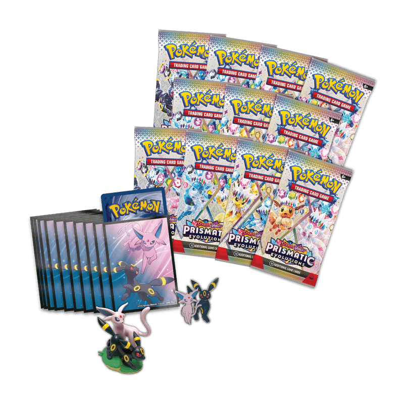 Pokemon SV8.5 Prismatic Evolution Premium Figure Collection - Cartes Sportives Rive Sud