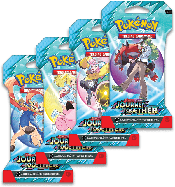 Pokemon SV9 Journey Together Sleeveed Pack (Pre - Order) - Cartes Sportives Rive Sud