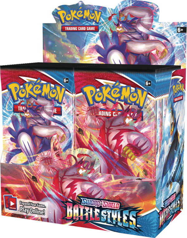 Pokemon Sword & Shield Battle Styles Booster Box - Cartes Sportives Rive Sud