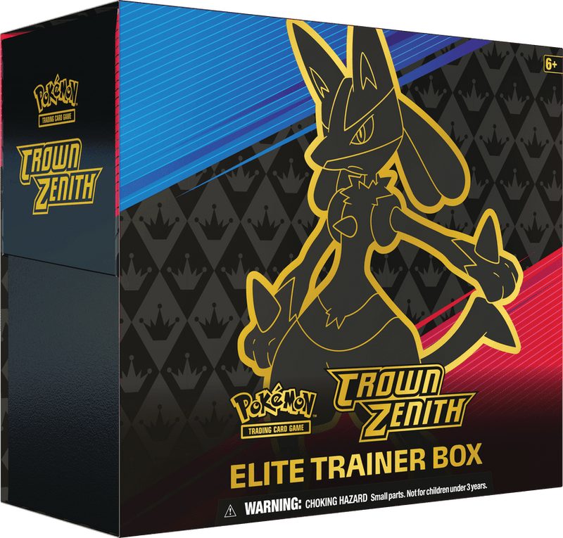 Pokemon Sword & Shield Crown Zenith Elite Trainer - Cartes Sportives Rive Sud