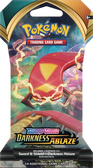 Pokemon SWSH Darkness Ablaze Sleeved Booster Pack - Cartes Sportives Rive Sud