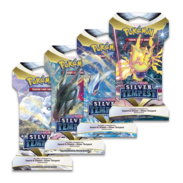 Pokemon SWSH Silver Tempest Sleeved Booster Pack - Cartes Sportives Rive Sud