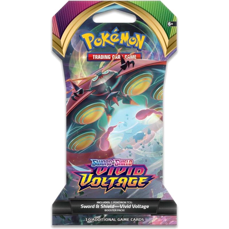 Pokemon SWSH04 Vivid Voltage Sleeved Booster Pack - Cartes Sportives Rive Sud