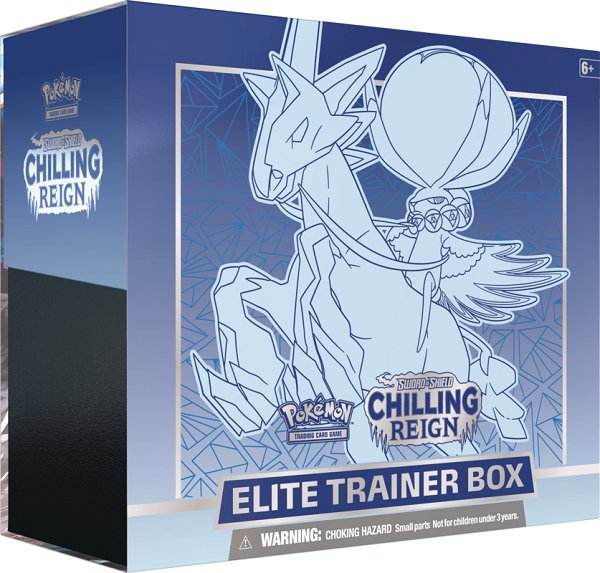 Pokemon SWSH6 Chilling Reign Elite Trainer Box - Cartes Sportives Rive Sud