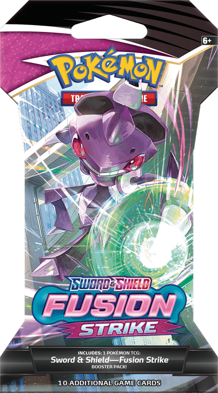 Pokemon SWSH8 Fusion Strike Sleeved Booster Pack - Cartes Sportives Rive Sud