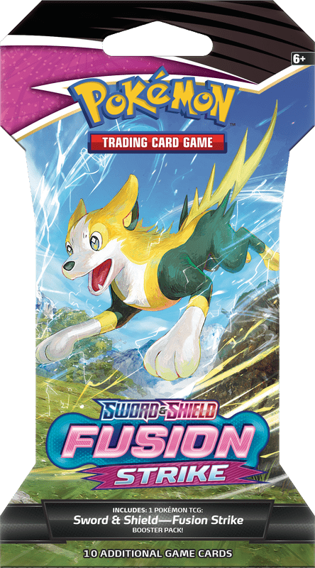 Pokemon SWSH8 Fusion Strike Sleeved Booster Pack - Cartes Sportives Rive Sud