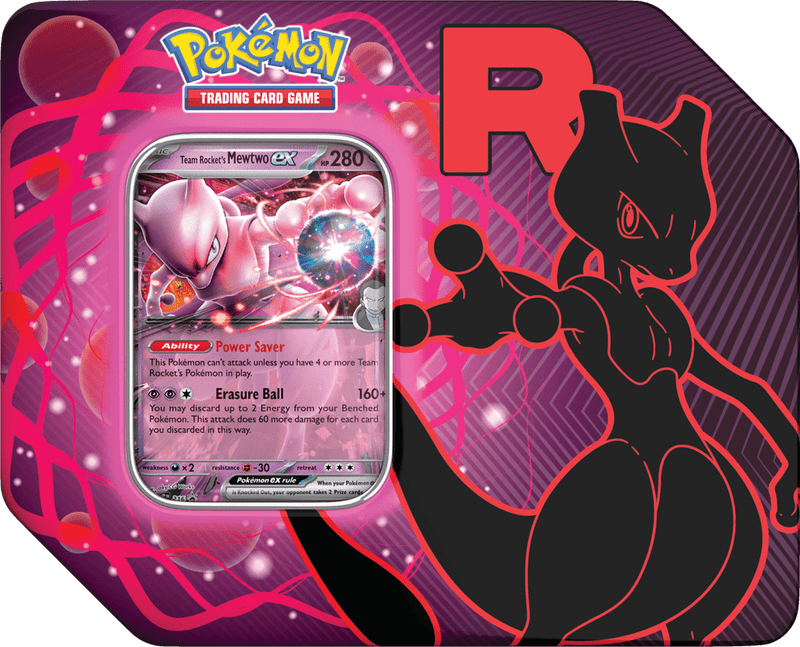 Pokemon Team Rocket Tin (Pre - Order) - Cartes Sportives Rive Sud