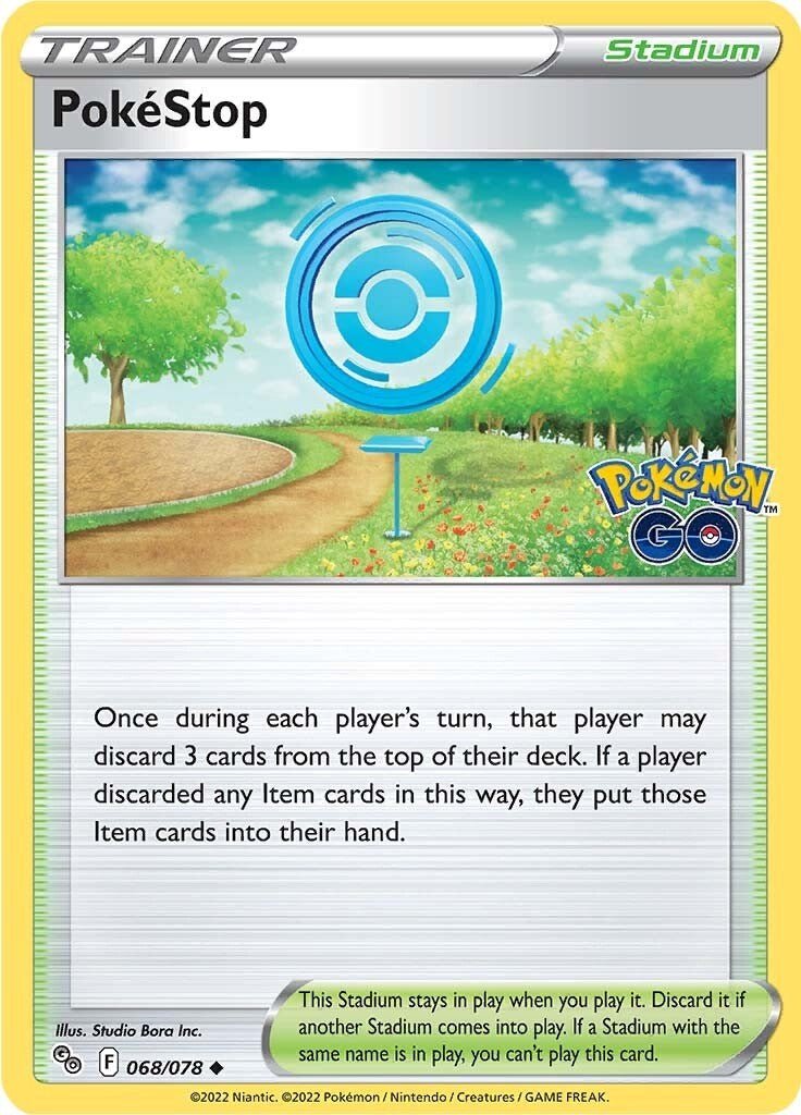 PokeStop [PGO - 068/078] - Cartes Sportives Rive Sud