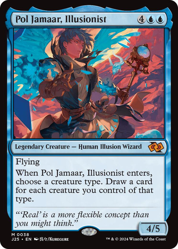 Pol Jamaar, Illusionist (Anime) [J25 - 38] - Cartes Sportives Rive Sud
