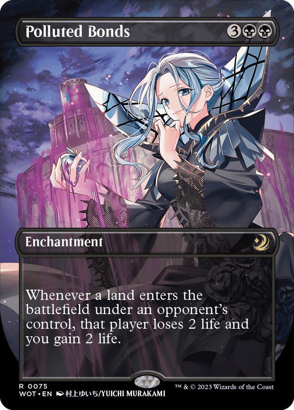Polluted Bonds (Anime Borderless) [WOT - 75] - Cartes Sportives Rive Sud