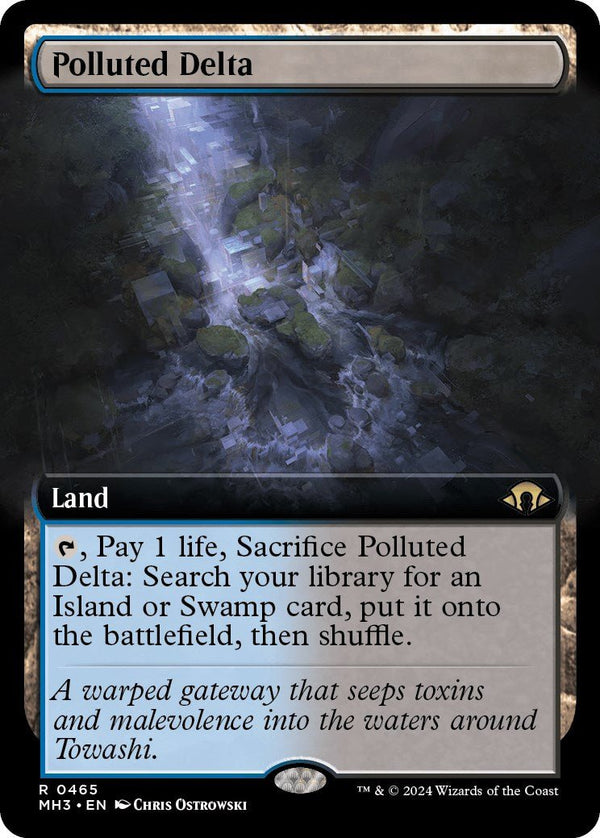 Polluted Delta (Extended Art) [MH3 - 465] - Cartes Sportives Rive Sud