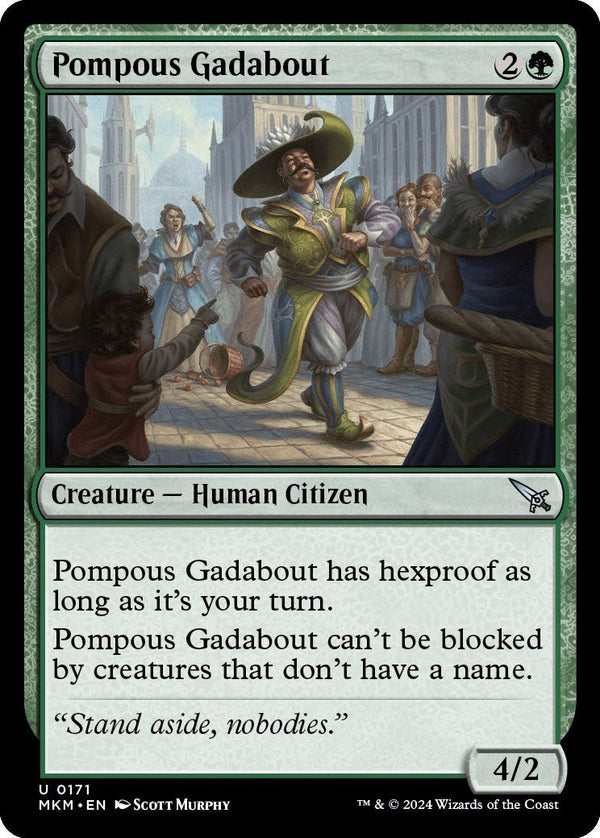 Pompous Gadabout [MKM - 171] - Cartes Sportives Rive Sud