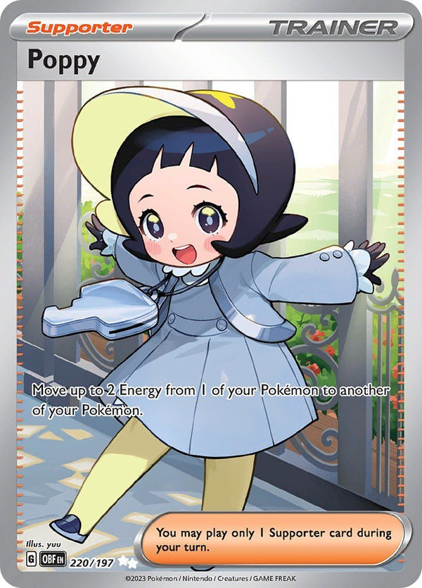 Poppy - 220/197 [OBF - 220/197] - Cartes Sportives Rive Sud