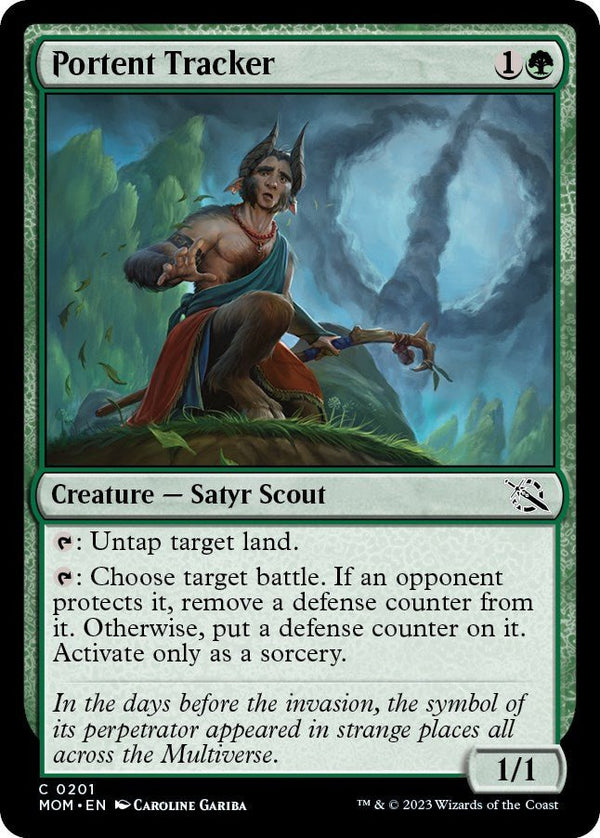 Portent Tracker [MOM - 201] - Cartes Sportives Rive Sud