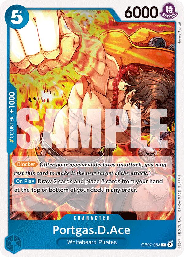 Portgas.D.Ace (053) [OP07 - OP07 - 053] - Cartes Sportives Rive Sud
