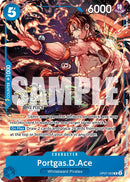 Portgas.D.Ace - OP07-053 (3rd Anniversary Tournament 3 Brothers Pack) [OP13 ANN - OP07-053] - Cartes Sportives Rive Sud