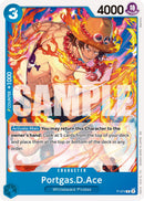 Portgas.D.Ace - P - 074 (Pirate Foil) [PRB - 02 - P - 074] - Cartes Sportives Rive Sud