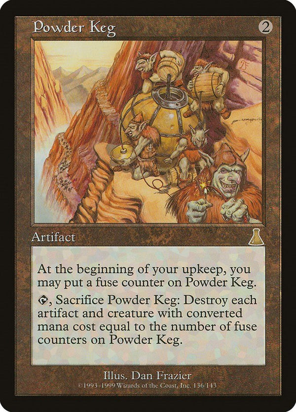 Powder Keg [UDS - 136] - Cartes Sportives Rive Sud