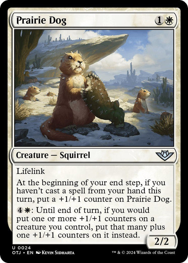 Prairie Dog [OTJ - 24] - Cartes Sportives Rive Sud