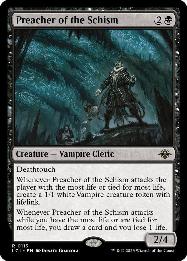 Preacher of the Schism [LCI - 113] - Cartes Sportives Rive Sud