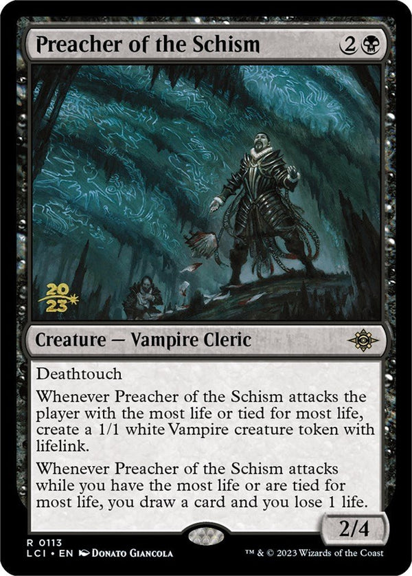 Preacher of the Schism [PRE - 113] - Cartes Sportives Rive Sud