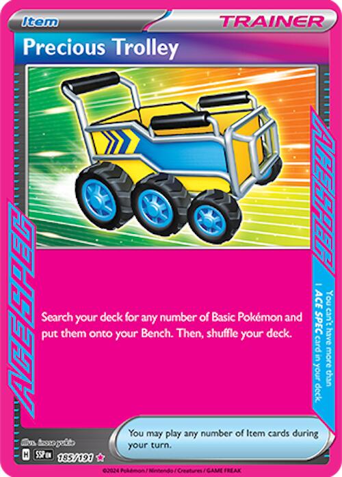 Precious Trolley [SV08 - 185/191] - Cartes Sportives Rive Sud