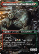 (Preorder) Abomination, Terrifying Titan (Borderless) [MSH - 333] - Cartes Sportives Rive Sud