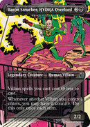 (Preorder) Baron Strucker, HYDRA Overlord (Borderless) (0315) [MSH - 315] - Cartes Sportives Rive Sud