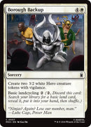 (Preorder) Borough Backup [MSH - 7] - Cartes Sportives Rive Sud