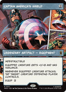 (Preorder) Captain America's Shield (Borderless) (0311) [MSH - 311] - Cartes Sportives Rive Sud