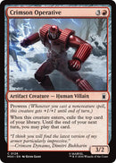 (Preorder) Crimson Operative [MSH - 126] - Cartes Sportives Rive Sud