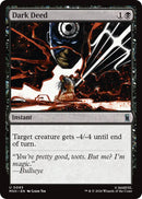 (Preorder) Dark Deed [MSH - 93] - Cartes Sportives Rive Sud