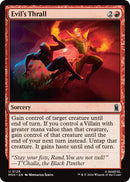 (Preorder) Evil's Thrall [MSH - 128] - Cartes Sportives Rive Sud