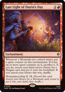 (Preorder) Last Light of Durin's Day [HOB - 103] - Cartes Sportives Rive Sud