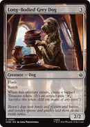 (Preorder) Long-Bodied Grey Dog [HOB - 1] - Cartes Sportives Rive Sud