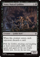 (Preorder) Stony-Voiced Goblins [HOB - 85] - Cartes Sportives Rive Sud